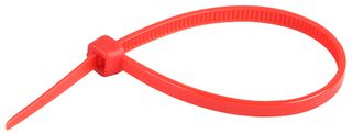 ACT203X3.6R - Nylon Cable Ties 203mm x 3.6mm Red 100 Pack