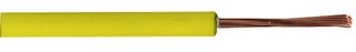 PEL01805 - H05Z-K Fixed Wiring Cable, 0.5mm, Yelllow, 100m
