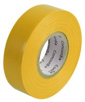 AIT1920YELL SINGLE - PVC Insulation Tape 19mm x 20m Yellow