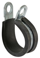 ACTZPCLIP16 - Rubber-Lined Zinc Plated P-Clips, 16mm, Pack of 50