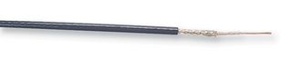 PELB0485 - RG174A Coaxial Cable, Black, 100m