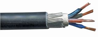 PELB1050 - 6944B 4 Core Single Wire Armoured Cable, LSZH, 6mm, 25m
