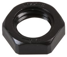 PPB0001 - Nylon Lock Nut, M12, Black, Pack of 10
