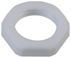 PPB0006 - Nylon Lock Nut, M16, White, Pack of 10
