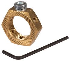 PELB1487 - Earth Nut with Hex Key, 25mm, Pack of 2