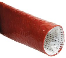 FIRESLEEVE 51MM 1M - Fireproof Sleeving, 51mm, 1m, Red