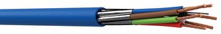 425304FEE-LSNH - Screened Multicore Cable, 6 Core, LSNH, 100m, Blue