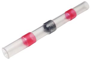 TGR-HSS-R5 - 2:1 Heat Shrink Solder Sleeves, 0.5-1.5mm, Red, Pack of 50