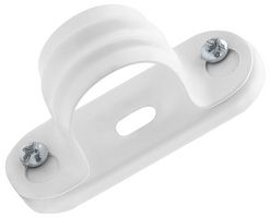 QSBS20W - Saddle Bar Spacers, 20mm, White, Pack of 10