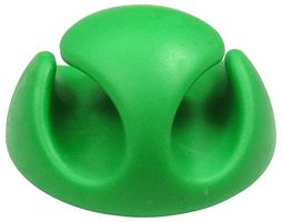 CDT-22G - Cable Tidy, Double Channel, Green, Pack of 20