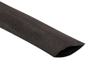 PP01921 - 2:1 Heat Shrink Braided Sleeving, 35mm, 50m, Black
