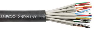 268-482-016 - Digitour AES/DBU & DMX Audio Cable, 32 Core, 0.22mm, 1m, Black
