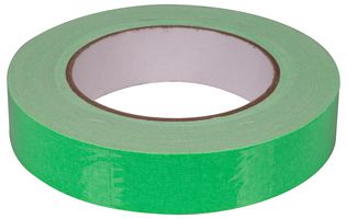 AGTF25X25GRN - Fluorescent Gaffer Tape, 25mm x 25m, Green