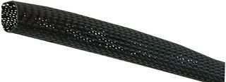 PET30 - Expandable Braided Sleeving Black 28-47mm 10m