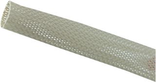 PET15 GREY 50M - Expandable Braided Sleeving Grey 15-27mm 50m Reel