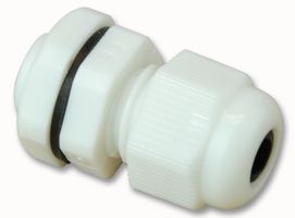 PP01648 - M12 IP68 Nylon Cable Gland White - Single Pack