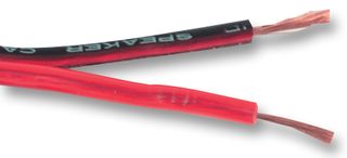 JY-1250RB - Speaker Cable Red/Black 2x 0.57mm² OFC 100m Reel