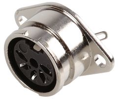 71206-051 - DIN Chassis Socket, 5 Pin, 180 Degree