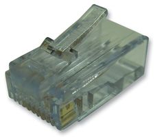 106-080800-34 - RJ45 Plugs Solid Wire / Cat5, 10 Pack