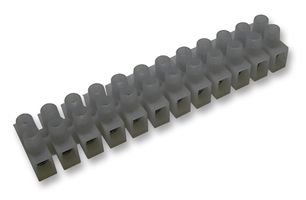1104 - 12 Way 17.5A Terminal Block with Brass Contact