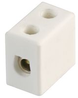 CPO-15A-1W - Ceramic Terminal Block, 1 Way, 15A, High Temperature