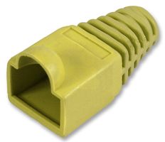 PP01689 - Strain Relief Boot 5mm Yellow, 10 Pack