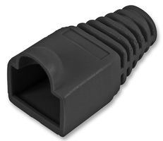 PPW00037 - Strain Relief Boot 5mm Black, 10 Pack