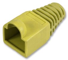 PP01696 - Strain Relief Boot 6mm Yellow, 10 Pack