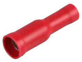 PP01763 - Female Bullet Crimp Terminals Red 12A, 100 Pack
