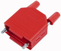 DPPK9-RED-K - Hood, D 9 Way, Hinged, Red