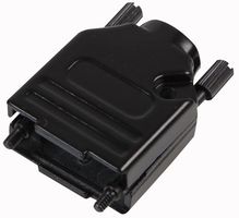 DTZK9-BK-K - Hood, D 9 Way, Diecast, Shielded