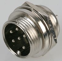 FC684206 - Socket, Cliffcon, Shielded, 6 Way