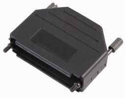 MHDPPK25-K - D-sub Hood, Plastic, Top Entry, Black, 25 Way, (DPPK25-K)