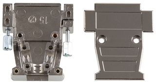 CAMS15-K - D Hood, Met Plastic, Top Entry, 15 Way