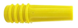 335-712-004 X10 - Boot, Mini BNC, Yellow, 10 Pack