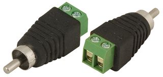 CLB-R59-1 - Phono Plug to 2x Screw Terminal Connector