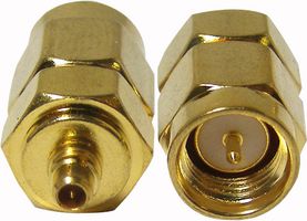 ADP-SMAM-MMCXM - MMCX Plug to SMA Plug Adaptor
