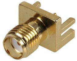CON-SMA-EDGE - 50 Ohm SMA Socket, PCB Edge Mounting - Gold Plated