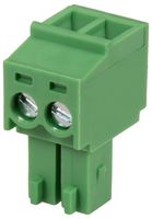 CTBP92HD/2 - 3.5mm Pluggable Rising Clamp Terminal Block, 2-Pole, 8A