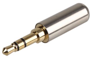 PSG08569 - Slim 3.5mm Gold Plated Stereo Jack Plug