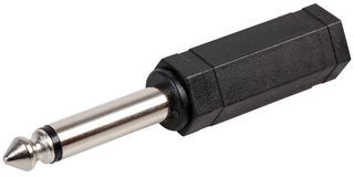 PSG08623 - 6.35mm Stereo Jack Socket To 6.35mm Mono Jack Plug