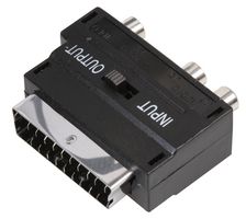 PSG08687 - Scart Plug With SVHS And Phono Adaptor