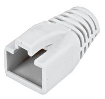 PELR0209 - RJ45 Strain Relief Boots, White, Pack Of 5