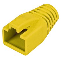 PELR0210 - RJ45 Strain Relief Boots, Yellow, Pack Of 5