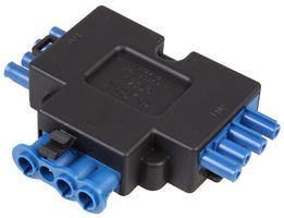 CT350 - 250V, 20A Fast Fit 4-Pin 1 In 2 Out Splitter