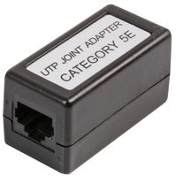4001A-R - RJ45 Cat5e Coupler, Unshielded