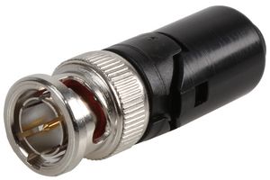10-026-A0-AI - Spring-Lock Fast Termination BNC Plug, 75 Ohm, 1GHz