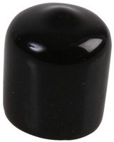 101-122 - Black PVC Protective Dust Covers / Caps, BNC & TNC Plugs, 14x15mm