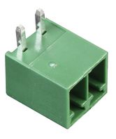 MC000088 - 3.5mm Pluggable Terminal Block Header, 2 Way, Right Angle, 12A