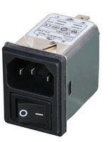 PELB1080 - IEC Filtered Inlet, Switched, 250V AC, 6A